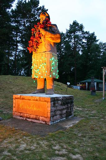 Chaos Communication Camp 2007, Flughafenmuseum Finowfurt : CCC-Camp-2007_IMG_479-7991 : Aloha! Wladimir Uljanov