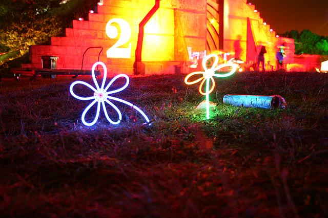 Chaos Communication Camp 2007, Flughafenmuseum Finowfurt : CCC-Camp-2007_IMG_480-8087 : chemical flowers