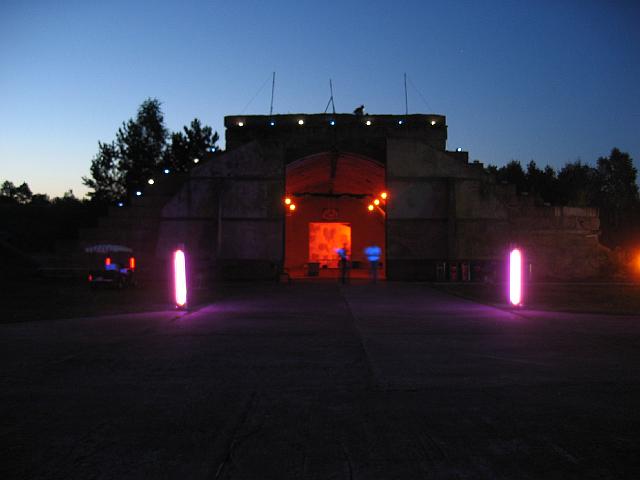 Chaos Communication Camp 2007, Flughafenmuseum Finowfurt : CCC-Camp_2007_IMG_478-7894 : shelter bar