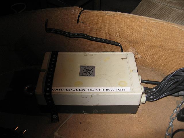 Chaos Communication Camp 2007, Flughafenmuseum Finowfurt : CCC-Camp_2007_IMG_479-7914 : warpspulenrektifikator