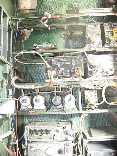 Chaos Communication Camp 2007, Flughafenmuseum Finowfurt : CCC-Camp_2007_IMG_479-7932 : inside the Iljuschin IL-14 , communications gear