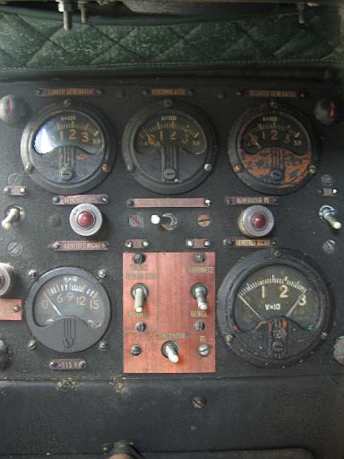 Chaos Communication Camp 2007, Flughafenmuseum Finowfurt : CCC-Camp_2007_IMG_479-7953 : inside the Iljuschin IL-14 , details