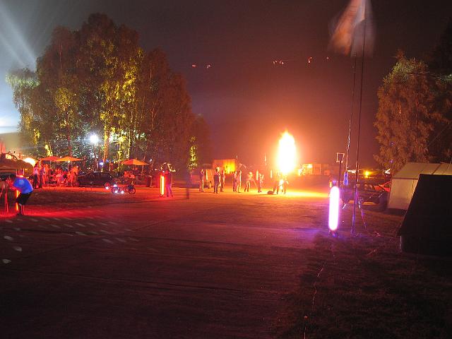 Chaos Communication Camp 2007, Flughafenmuseum Finowfurt : CCC-Camp_2007_IMG_480-8026 : fire