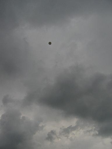 Chaos Communication Camp 2007, Flughafenmuseum Finowfurt : CCC-Camp_2007_IMG_480-8050 : the weather balloon