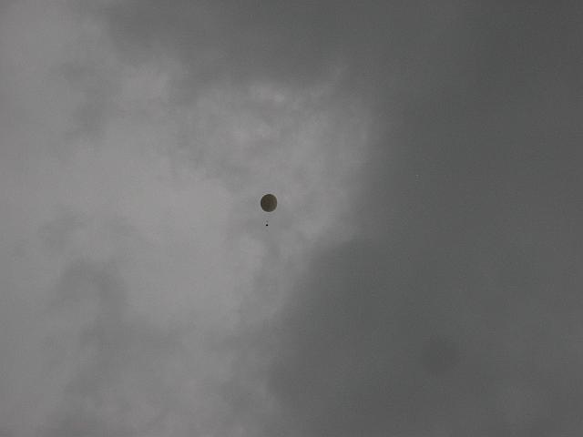 Chaos Communication Camp 2007, Flughafenmuseum Finowfurt : CCC-Camp_2007_IMG_480-8051 : the weather balloon