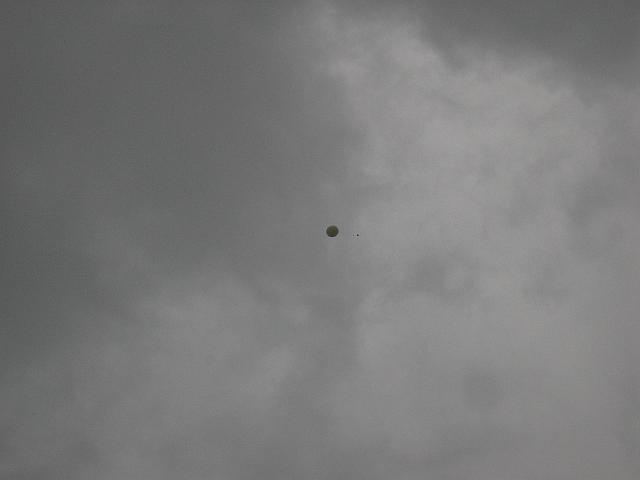 Chaos Communication Camp 2007, Flughafenmuseum Finowfurt : CCC-Camp_2007_IMG_480-8052 : the weather balloon