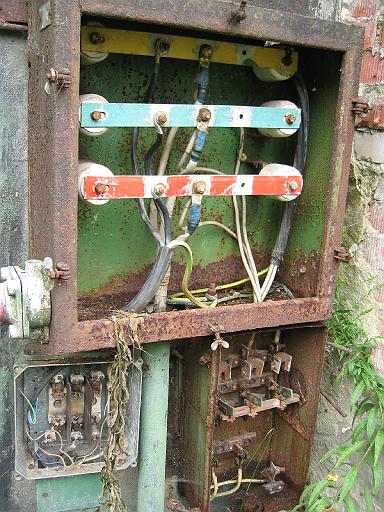 Chaos Communication Camp 2007, Flughafenmuseum Finowfurt : CCC-Camp_2007_IMG_480-8062 : electricity, russian style