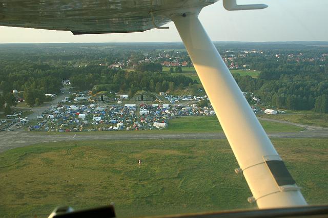 Chaos Communication Camp 2007, Flughafenmuseum Finowfurt : CCC-Camp_2007_zewski__IMG_479-7951 : Chaos Communication Camp 2007 from above