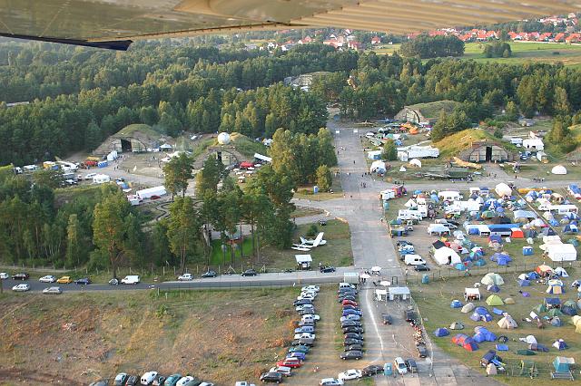 Chaos Communication Camp 2007, Flughafenmuseum Finowfurt : CCC-Camp_2007_zewski__IMG_479-7955 : Chaos Communication Camp 2007 from above