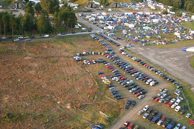 Chaos Communication Camp 2007, Flughafenmuseum Finowfurt : CCC-Camp_2007_zewski__IMG_479-7956 : Chaos Communication Camp 2007 from above