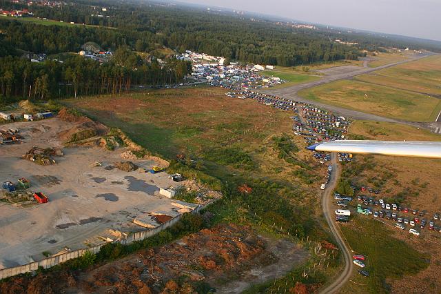 Chaos Communication Camp 2007, Flughafenmuseum Finowfurt : CCC-Camp_2007_zewski__IMG_479-7958 : Chaos Communication Camp 2007 from above