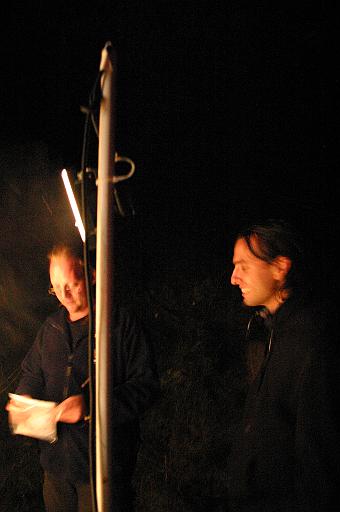 Chaos Communication Camp 2007, Flughafenmuseum Finowfurt : CCC_Camp_2007_IMG_478-7893 : fibre splicing in the field