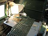 Chaos Communication Camp 2007, Flughafenmuseum Finowfurt : CCC-Camp_2007_IMG_479-7944 inside the Iljuschin IL-14 , navigators desk