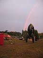 Chaos Communication Camp 2007, Flughafenmuseum Finowfurt : CCC-Camp_2007_IMG_480-8089 rainbow rocket