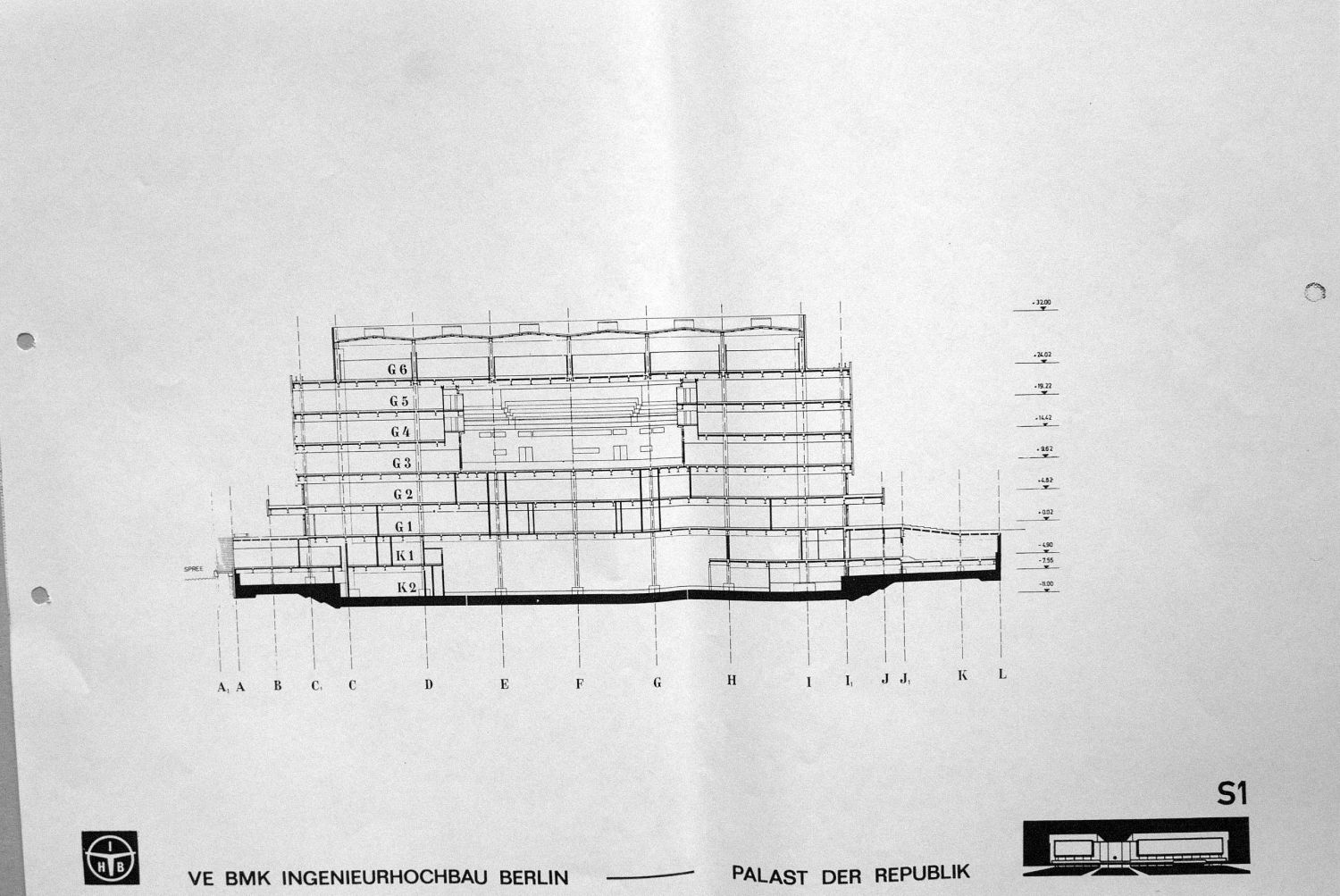 Objekt: Palast der Republik - Abschlussdokumentation 15. August 1975. Gesamtpl&auml;ne 1:500 : Palast_der_Republik_Gesamtplaene20 : 