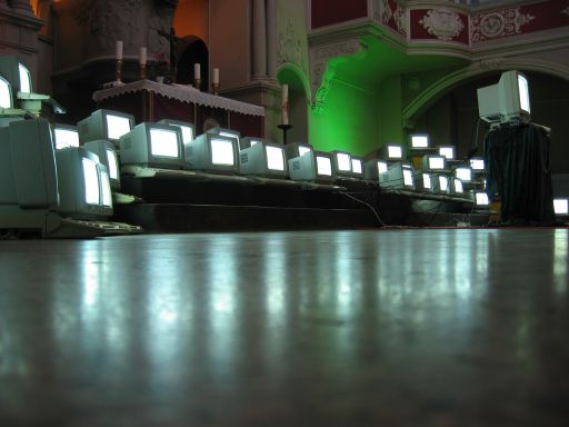 church of the 16th bit : IMG_0292 : a church full of ataris