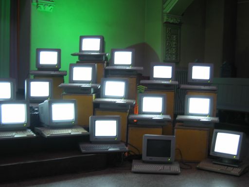 church of the 16th bit : IMG_0310 : blackout, brownout, or part of the magic?