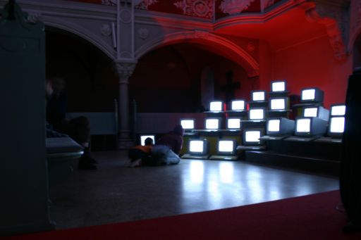 church of the 16th bit : IMG_0445 : junior citizens in the church