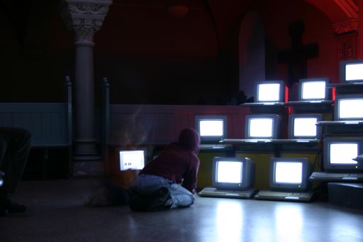 church of the 16th bit : IMG_0446 : they liked it:)