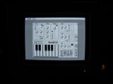 church of the 16th bit : IMG_0313 a look at the screen     a mini moog  software-synth