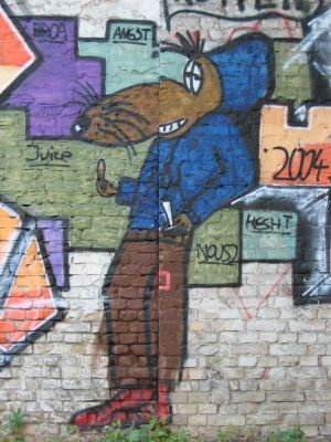Berlin Street Art : berlin_street_art_IMG_412-1246 : Greifswalder Strasse 23a N52°32.23' E13°25.66' (WGS84)