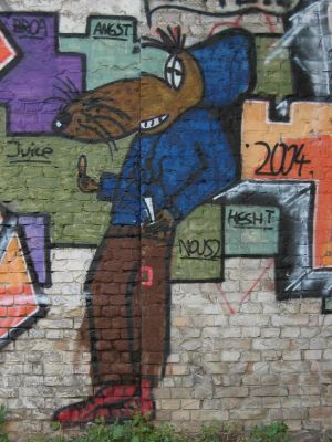 Berlin Street Art : berlin_street_art_IMG_412-1247 : Greifswalder Strasse 23a N52°32.23' E13°25.66' (WGS84)