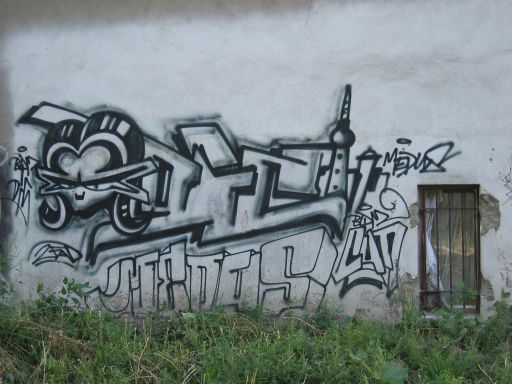Berlin Street Art : berlin_street_art_IMG_412-1250 : Greifswalder Strasse 23a N52°32.23' E13°25.66' (WGS84)