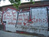 Berlin Street Art : streetart_alter_schlachthof__IMG_434-3475 belive me... stressfrei
