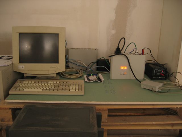 Blinken-Lite, binaere Hausbesetzung in 9 Stunden. : blinken_lite_IMG_414-1423 : MCU, zur Steuerung von 26 Lampen