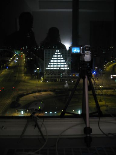 Blinkenlights Reloaded : IMG_6336 : Our streaming setup from the 