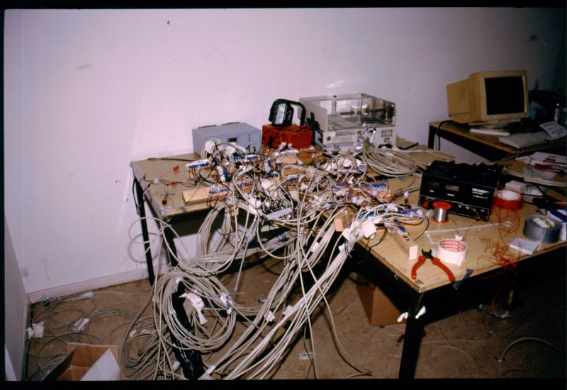 Blinkenlights, some photography. : zentrale1 : Camera: Canon EOS 50e/Kodak  Elite Chrome 100 (Extra Color)