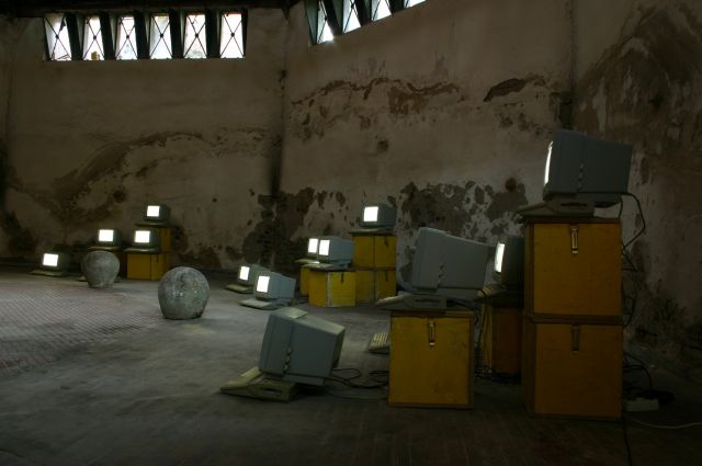 Jeremy Clarke - Computerorchester - Schlo&szlig; Lanke, August 2005 : schloss_lanke_IMG_455-5515 : 