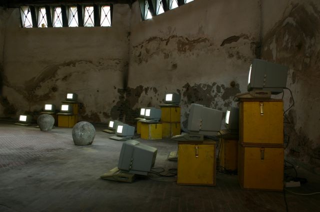 Jeremy Clarke - Computerorchester - Schlo&szlig; Lanke, August 2005 : schloss_lanke_IMG_455-5516 : 