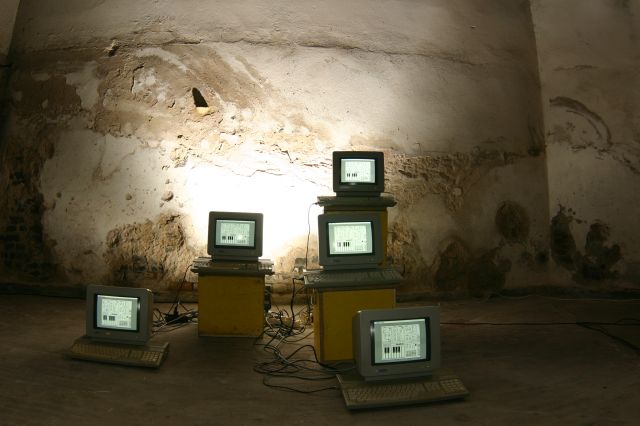 Jeremy Clarke - Computerorchester - Schlo&szlig; Lanke, August 2005 : schloss_lanke_IMG_455-5592 : 