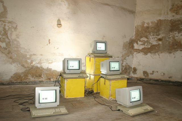 Jeremy Clarke - Computerorchester - Schlo&szlig; Lanke, August 2005 : schloss_lanke_IMG_455-5593 : 