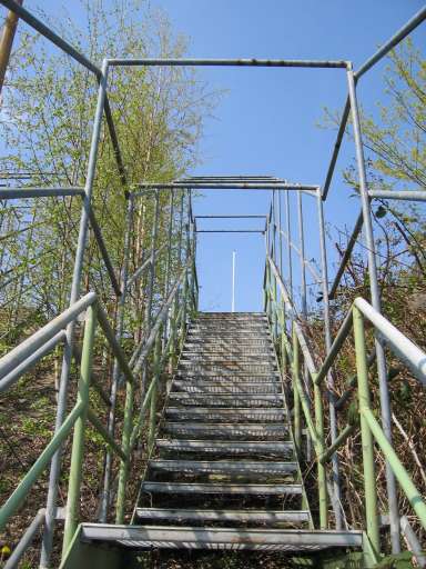 NSA Field Station Teufelsberg,  2004 : IMG_8794 : teufelsberg stairs