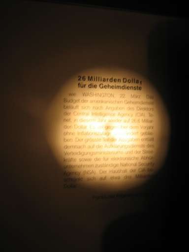 NSA Field Station Teufelsberg,  2004 : IMG_8871 : some NSA self-awareness