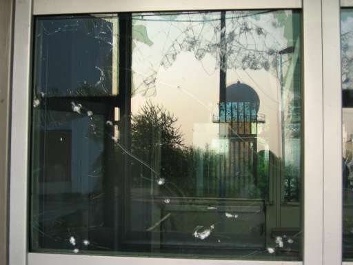 NSA Field Station Teufelsberg,  2004 : IMG_9613 : Anmeldung Detail