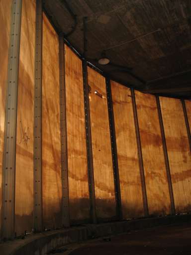 NSA Field Station Teufelsberg,  2004 : IMG_9814 : inside the main tower -1458