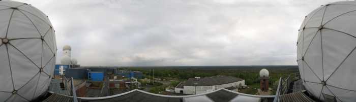 I believe Arctic Tower was the uplink, transferring the generated intelligence home to black hole town