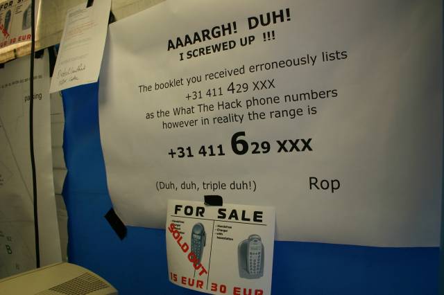 What the Hack, Netherlands, 2005  : what_the_hack__2005_IMG_450-5073 : ok Rop, pardoned. But no pardon for your $150 weather (you abviously pressed some wrong buttons when ordering :)